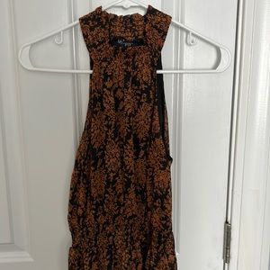 MINKPINK Sleeveless floral fall dress